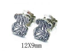 Stainless Steel Jewelry Wholesale - Stainless Steel Earrings - HY90E0266HIE