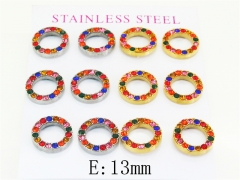 Stainless Steel Jewelry Wholesale - Stainless Steel Earrings - HY59E1250INL