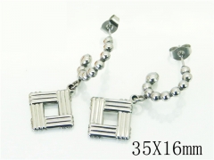 Stainless Steel Jewelry Wholesale - Stainless Steel Earrings - HY70E1154KL