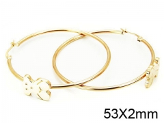 Stainless Steel Jewelry Wholesale - Stainless Steel Earrings - HY64E0173PT