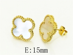 Stainless Steel Jewelry Wholesale - Stainless Steel Earrings - HY32E0479MV