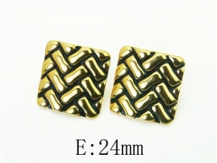 Stainless Steel Jewelry Wholesale - Stainless Steel Earrings - HY50E0025OQ