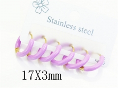 Stainless Steel Jewelry Wholesale - Stainless Steel Earrings - HY54E0203HHC