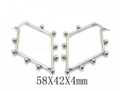 Stainless Steel Jewelry Wholesale - Stainless Steel Earrings - HY58E1330KW