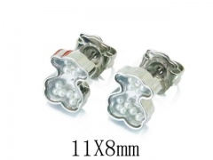 Stainless Steel Jewelry Wholesale - Stainless Steel Earrings - HY90E0293HIV