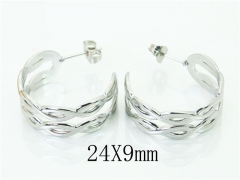Stainless Steel Jewelry Wholesale - Stainless Steel Earrings - HY70E1057KE