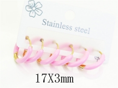 Stainless Steel Jewelry Wholesale - Stainless Steel Earrings - HY54E0205HHX