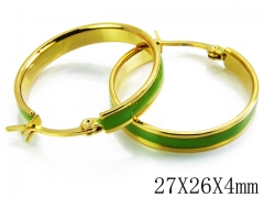 Stainless Steel Jewelry Wholesale - Stainless Steel Earrings - HY70E0014KL