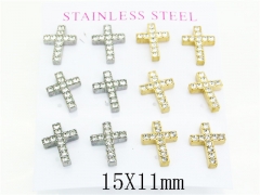 Stainless Steel Jewelry Wholesale - Stainless Steel Earrings - HY59E1266ILL