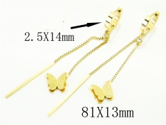 Stainless Steel Jewelry Wholesale - Stainless Steel Earrings - HY24E0067HJQ