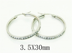 Stainless Steel Jewelry Wholesale - Stainless Steel Earrings - HY67E0520MF