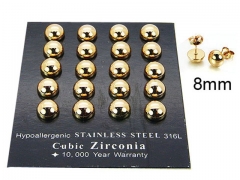 Stainless Steel Jewelry Wholesale - Stainless Steel Earrings - HY30E1454IIY