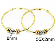 Stainless Steel Jewelry Wholesale - Stainless Steel Earrings - HY58E0946KD