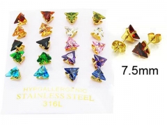 Stainless Steel Jewelry Wholesale - Stainless Steel Earrings - HY25E0681KAA