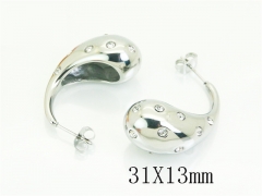 Stainless Steel Jewelry Wholesale - Stainless Steel Earrings - HY30E1970HMS