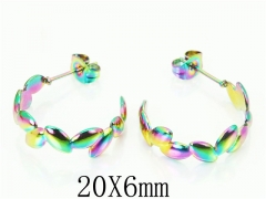Stainless Steel Jewelry Wholesale - Stainless Steel Earrings - HY70E0457LC