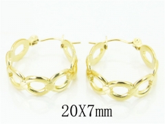 Stainless Steel Jewelry Wholesale - Stainless Steel Earrings - HY70E0237LG