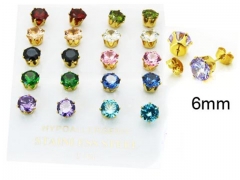 Stainless Steel Jewelry Wholesale - Stainless Steel Earrings - HY25E0708JEE