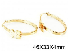 Stainless Steel Jewelry Wholesale - Stainless Steel Earrings - HY64E0170HAA