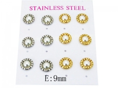 Stainless Steel Jewelry Wholesale - Stainless Steel Earrings - HY59E0513HHG