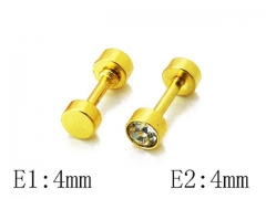 Stainless Steel Jewelry Wholesale - Stainless Steel Earrings - HY21E0058HL