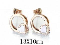 Stainless Steel Jewelry Wholesale - Stainless Steel Earrings - HY47E0121MLV
