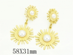 Stainless Steel Jewelry Wholesale - Stainless Steel Earrings - HY30E2104PF