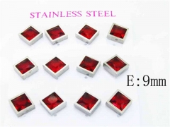 Stainless Steel Jewelry Wholesale - Stainless Steel Earrings - HY59E0558HOR