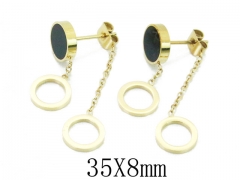 Stainless Steel Jewelry Wholesale - Stainless Steel Earrings - HY47E0081NE