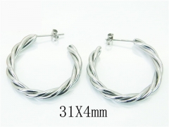Stainless Steel Jewelry Wholesale - Stainless Steel Earrings - HY06E1703NC