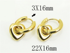 Stainless Steel Jewelry Wholesale - Stainless Steel Earrings - HY25E0780OL