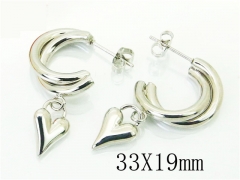 Stainless Steel Jewelry Wholesale - Stainless Steel Earrings - HY58E1848NQ