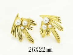 Stainless Steel Jewelry Wholesale - Stainless Steel Earrings - HY48E0082HHW