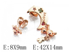 Stainless Steel Jewelry Wholesale - Stainless Steel Earrings - HY90E0258HMS