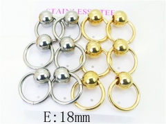 Stainless Steel Jewelry Wholesale - Stainless Steel Earrings - HY59E0917HOL