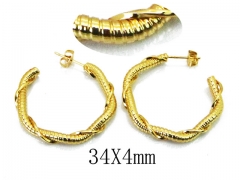 Stainless Steel Jewelry Wholesale - Stainless Steel Earrings - HY58E1383ME