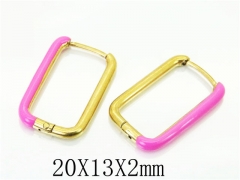 Stainless Steel Jewelry Wholesale - Stainless Steel Earrings - HY70E0492KLR