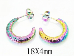 Stainless Steel Jewelry Wholesale - Stainless Steel Earrings - HY70E0378LB