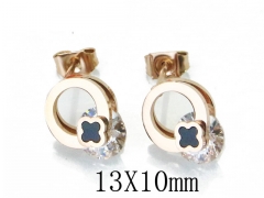 Stainless Steel Jewelry Wholesale - Stainless Steel Earrings - HY47E0126ML