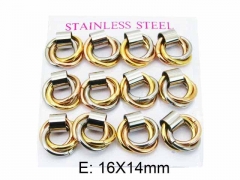 Stainless Steel Jewelry Wholesale - Stainless Steel Earrings - HY59E0528IIL
