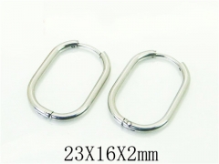 Stainless Steel Jewelry Wholesale - Stainless Steel Earrings - HY75E0051JI