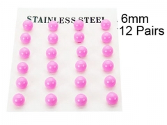Stainless Steel Jewelry Wholesale - Stainless Steel Earrings - HY70E0526HJQ