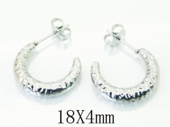 Stainless Steel Jewelry Wholesale - Stainless Steel Earrings - HY70E0375KU