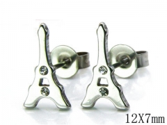 Stainless Steel Jewelry Wholesale - Stainless Steel Earrings - HY30E1405HO