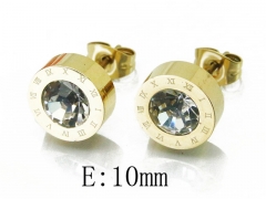 Stainless Steel Jewelry Wholesale - Stainless Steel Earrings - HY24E0028ML