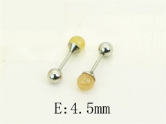Stainless Steel Jewelry Wholesale - Stainless Steel Earrings - HY70E1539FJM