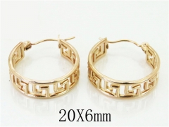 Stainless Steel Jewelry Wholesale - Stainless Steel Earrings - HY70E0268LS