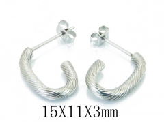 Stainless Steel Jewelry Wholesale - Stainless Steel Earrings - HY06E1669LE