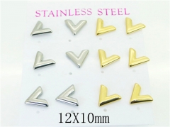 Stainless Steel Jewelry Wholesale - Stainless Steel Earrings - HY59E1196HJL
