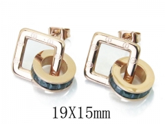 Stainless Steel Jewelry Wholesale - Stainless Steel Earrings - HY47E0099OA
